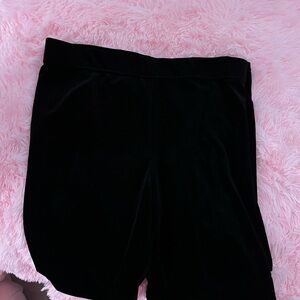 Black Velvet leggings